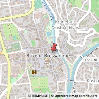 Mappa Via Ponte Aquila, 4, Adlerbr?ckengasse 4, 39042 Bressanone BZ, Italia, 39042 Bressanone, Bolzano (Trentino-Alto Adige)