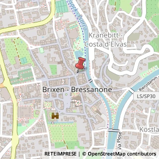 Mappa Vicolo Macello, 1, 39042 Bressanone, Bolzano (Trentino-Alto Adige)
