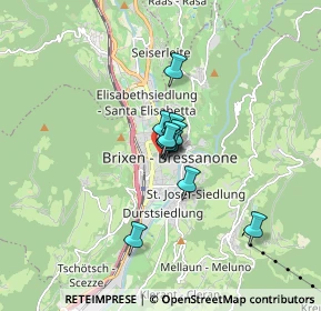 Mappa Via Porta Sabiona, 39042 Bressanone BZ, Italia (0.85636)