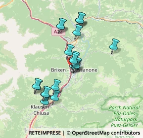 Mappa Via San Giovanni, 39042 Bressanone BZ, Italia (6.331)