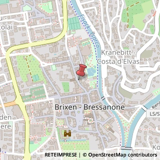 Mappa Via Mercato Vecchio, 14, 39042 Bressanone, Bolzano (Trentino-Alto Adige)