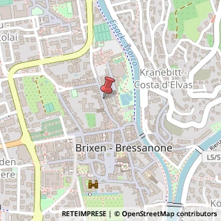 Mappa Via Mercato Vecchio, 24, 39042 Bressanone, Bolzano (Trentino-Alto Adige)