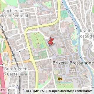 Mappa Via fienili 4, 39042 Bressanone, Bolzano (Trentino-Alto Adige)