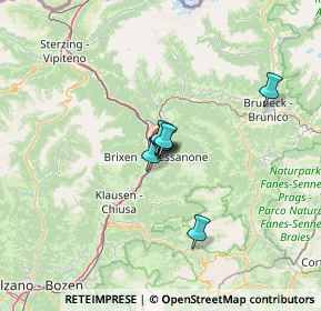 Mappa Via Castel Lago, 39042 Bressanone BZ, Italia (31.88923)