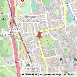 Mappa Via dante 33, 39042 Bressanone, Bolzano (Trentino-Alto Adige)