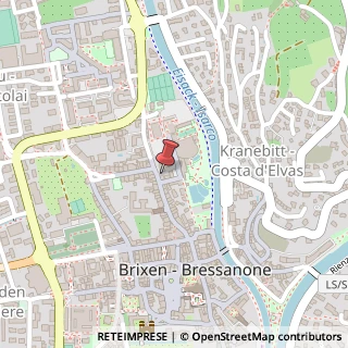 Mappa Via Mercato Vecchio, 34, 39042 Bressanone, Bolzano (Trentino-Alto Adige)