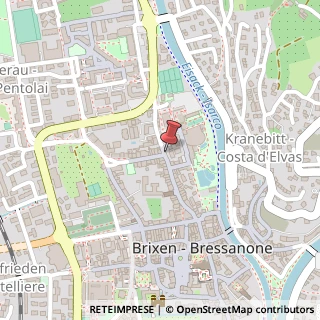Mappa Via Brennero, 1, 39042 Bressanone, Bolzano (Trentino-Alto Adige)