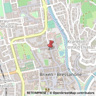 Mappa Via Mercato Vecchio, 29, 39042 Bressanone, Bolzano (Trentino-Alto Adige)