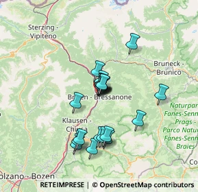 Mappa Via Tratten, 39042 Bressanone BZ, Italia (10.3645)