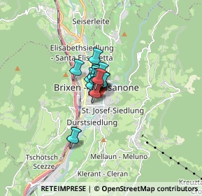 Mappa Vicolo dei Cappuccini, 39042 Bressanone BZ, Italia (0.6665)