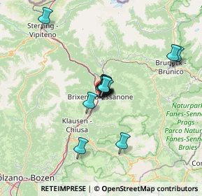Mappa Vicolo dei Cappuccini, 39042 Bressanone BZ, Italia (9.28231)
