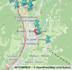 Mappa Via Castellano, 39042 Bressanone BZ, Italia (2.95267)