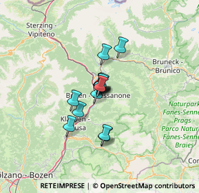 Mappa Via Castellano, 39042 Bressanone BZ, Italia (6.92)