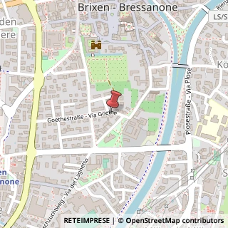 Mappa Via Goethe, 1, 39042 Bressanone, Bolzano (Trentino-Alto Adige)