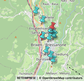 Mappa Via Dante, 39042 Bressanone BZ, Italia (1.23)