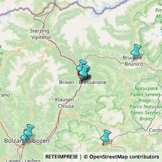 Mappa Via Città Bled, 21011 Bressanone BZ, Italia (22.34545)