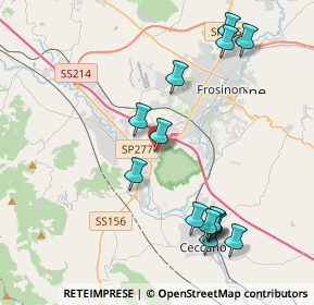 Mappa Ceccano, 03023 Valle Fioretta FR, Italia (4.67357)