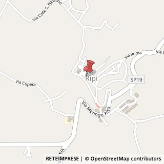Mappa Piazza della Vittoria, 11, 03027 Ripi, Frosinone (Lazio)