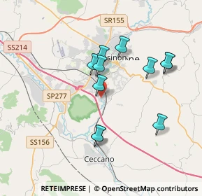 Mappa Via Pratillo, 03100 Frosinone FR, Italia (3.52455)