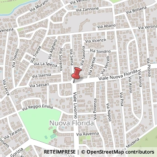 Mappa Viale Livorno,  5, 00040 Ardea, Roma (Lazio)