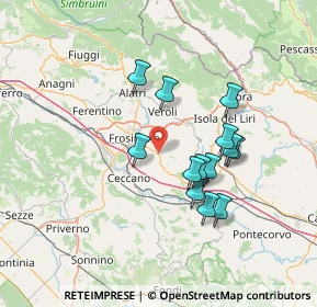 Mappa Via Prata, 03020 Torrice FR, Italia (13.01154)