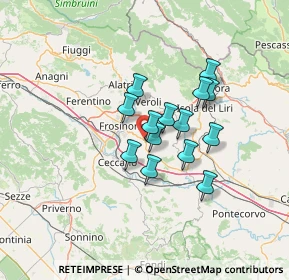 Mappa Via Prata, 03020 Torrice FR, Italia (10.13714)