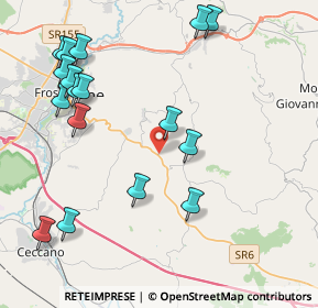 Mappa Via Prata, 03020 Torrice FR, Italia (5.18941)