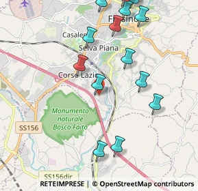 Mappa Via Colle del Vescovo, 03100 Frosinone FR, Italia (2.58)