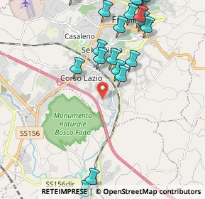 Mappa Via Colle del Vescovo, 03100 Frosinone FR, Italia (2.7005)