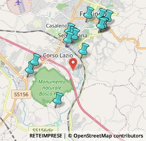 Mappa Via Colle del Vescovo, 03100 Frosinone FR, Italia (2.22)
