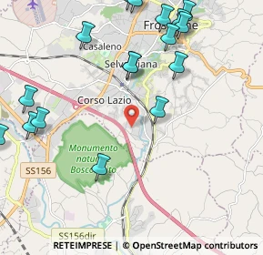 Mappa Via Colle del Vescovo, 03100 Frosinone FR, Italia (2.85778)