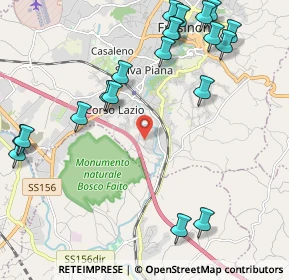 Mappa Via Colle del Vescovo, 03100 Frosinone FR, Italia (2.7995)