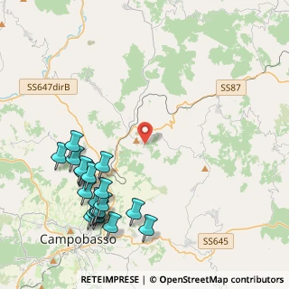 Mappa Via dei Giardini, 86030 Matrice CB, Italia (5.489)