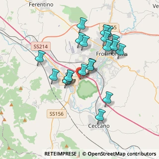 Mappa Via Dei Monti Lepini, 03023 Valle Fioretta FR, Italia (3.602)