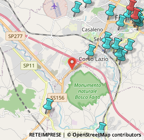 Mappa Via Monti Lepini, 03023 Ceccano FR, Italia (3.381)