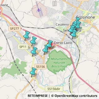 Mappa Via Dei Monti Lepini, 03023 Valle Fioretta FR, Italia (2.135)