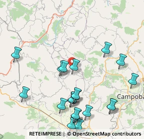 Mappa Zona Industriale Fresilia, 86095 Frosolone IS, Italia (10.255)