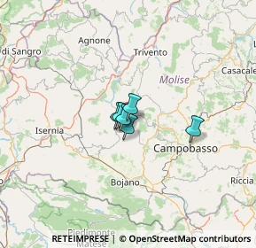 Mappa Zona Industriale Fresilia, 86095 Frosolone IS, Italia (36.58917)