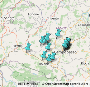 Mappa Zona Industriale Fresilia, 86095 Frosolone IS, Italia (12.321)