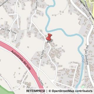 Mappa Via Colle del Vescovo, 4, 03100 Frosinone, Frosinone (Lazio)