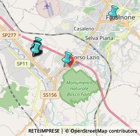 Mappa Valle Fioretta, 03023 Ceccano FR, Italia (2.21818)