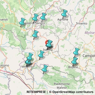 Mappa Strada Comunale Piane, 86170 Isernia IS, Italia (17.43765)