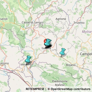 Mappa Strada Comunale Piane, 86170 Isernia IS, Italia (6.36)