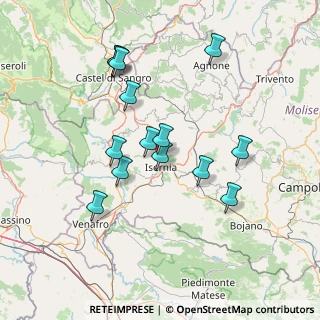 Mappa Strada Comunale Piane, 86170 Isernia IS, Italia (14.43571)