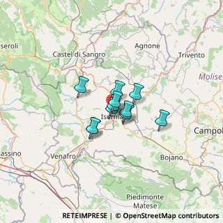 Mappa Strada Comunale Piane, 86170 Isernia IS, Italia (7.13455)