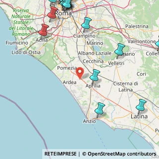 Mappa Via Casalazzara, 04011 Aprilia LT, Italia (29.786)