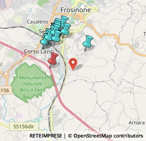 Mappa Via Valle Contessa, 03100 Frosinone FR, Italia (2.0385)