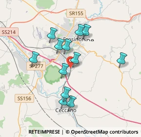 Mappa SS 637, 03100 Frosinone FR, Italia (3.43417)