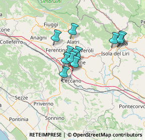 Mappa SS 637, 03100 Frosinone FR, Italia (10.01917)