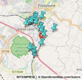 Mappa SS 637, 03100 Frosinone FR, Italia (1.505)